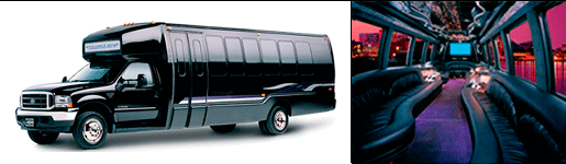 Limousine Party Bus 24-30 Passangers